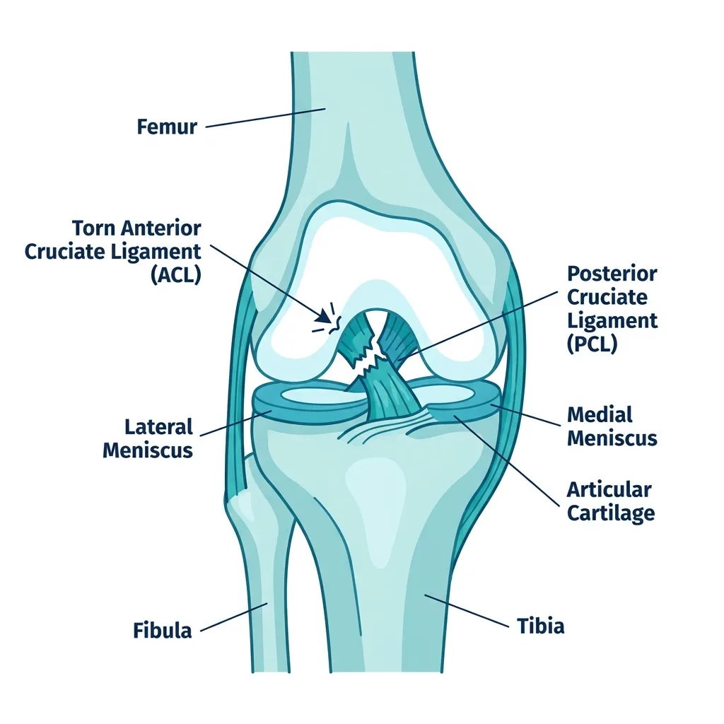 ACL Injury illustration