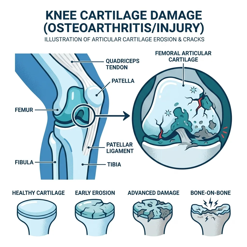 Cartilage Injury illustration