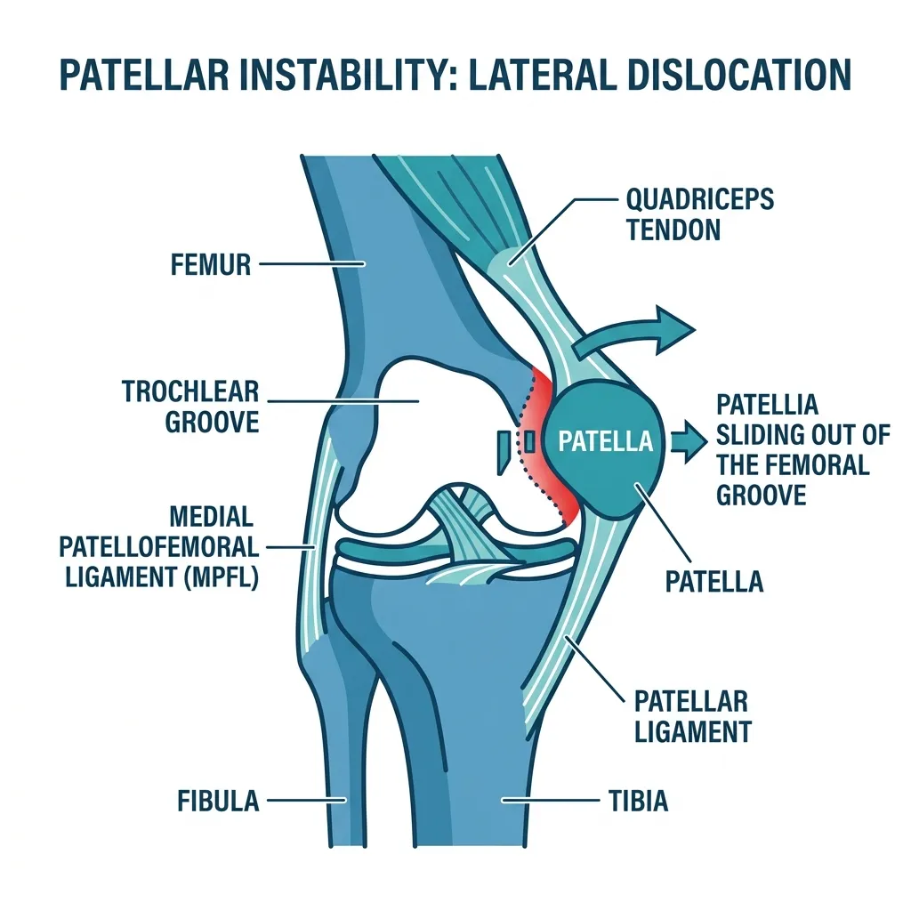 Patella Instability illustration
