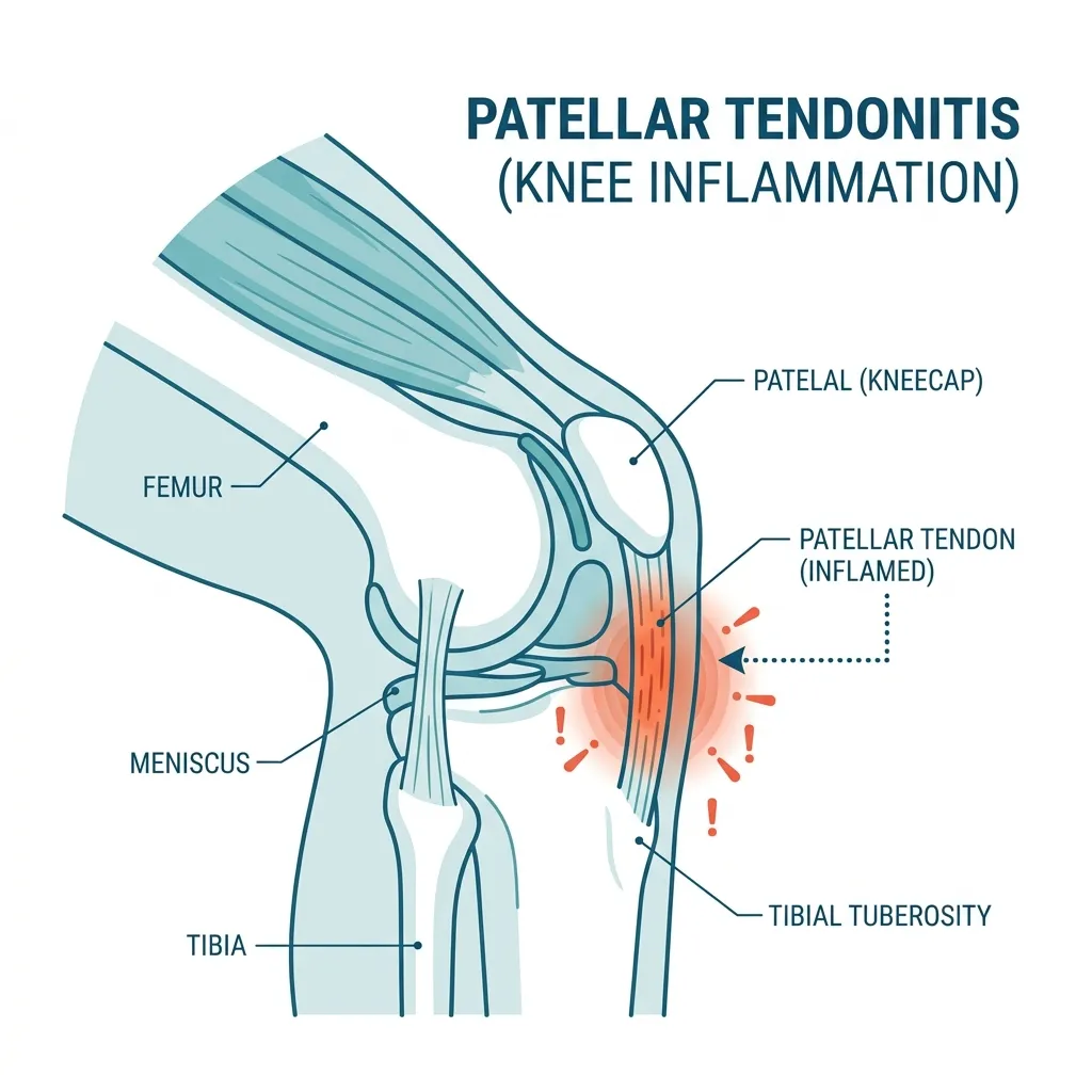 Tendonitis illustration